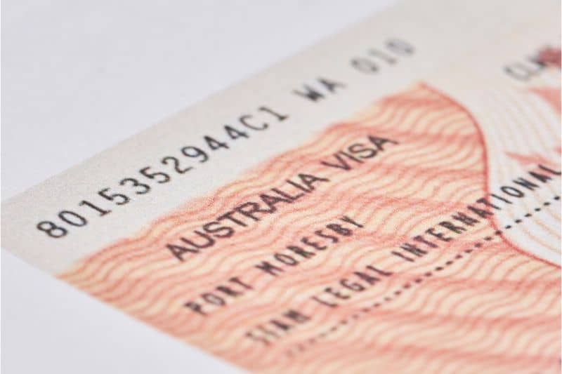 australian visa requirement