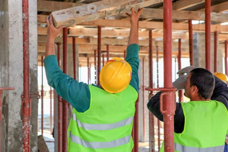 an image of labour workers on site